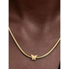 Charm Pandora Mini Mariposa Textura Baño Oro 764046C00 2