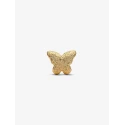 Charm Pandora Mini Mariposa Textura Baño Oro 764046C00