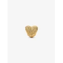 Charm Pandora Mini Corazón Textura Baño Oro 764000C00