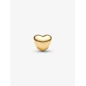 Charm Pandora Mini Corazón Baño Oro 763998C00