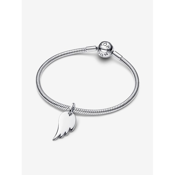 Colgante Pandora Etiqueta Grabable Ala de Ángel...