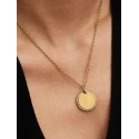 Colgante Pandora Etiqueta Grabable Redonda Brillante 364007C01