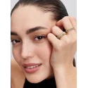 Anillo Pandora Me Corazón Chakra Blanco Baño Oro 163088C01