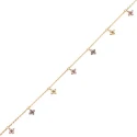 Pulsera Agatha Paris Beloved Plata Baño Oro y Circonitas Multicolor 02490154-315-TU