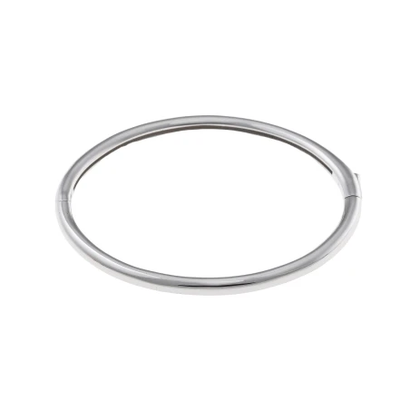 Pulsera Rígida Salvatore Plata Baño Rodio 268P0010