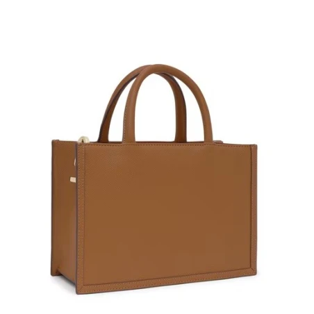 Bolso Shopper Amaya TOUS Brenda Camel Mediano 2002192143