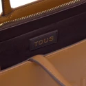 Bolso Shopper Amaya TOUS Brenda Camel Mediano 2002192143