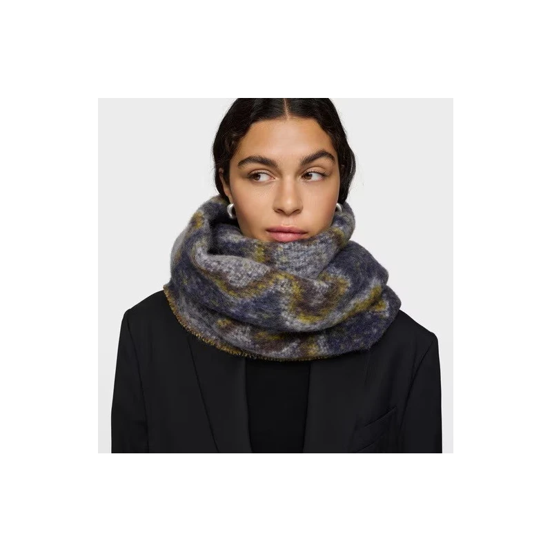 Bufanda TOUS Bear Waves Azul Marino y Topo Grande 2002305833