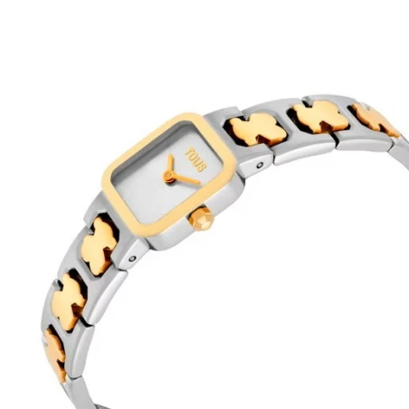 Reloj TOUS Watches Icon Time Plateado y Dorado Analógico Mujer 3000145900