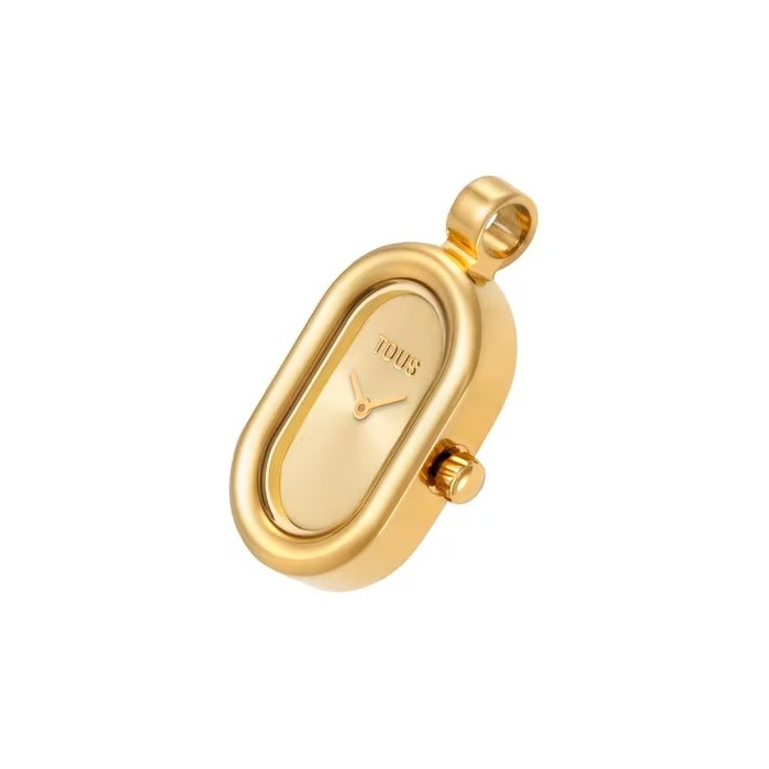 Reloj Colgante TOUS Watches Hold Oval Dorado y...