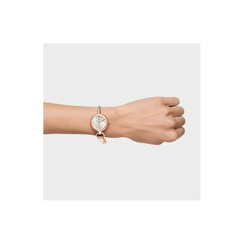 Reloj TOUS Watches Hold Charms Plateado y Rosado Analógico Mujer 3000144200