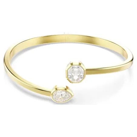 Brazalete Swarovski Imber Baño Oro y Cristales Blancos 5714314