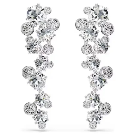 Pendientes Swarovski Constella Baño Rodio y Cristales Blancos 5732252