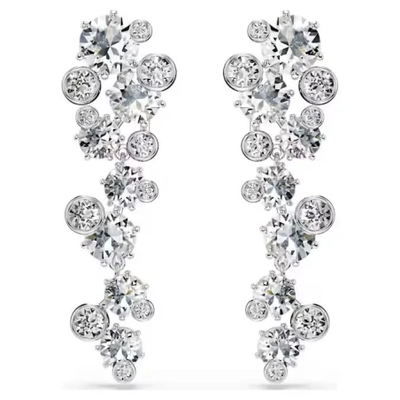 Pendientes Swarovski Constella Baño Rodio y Cristales Blancos 5732252
