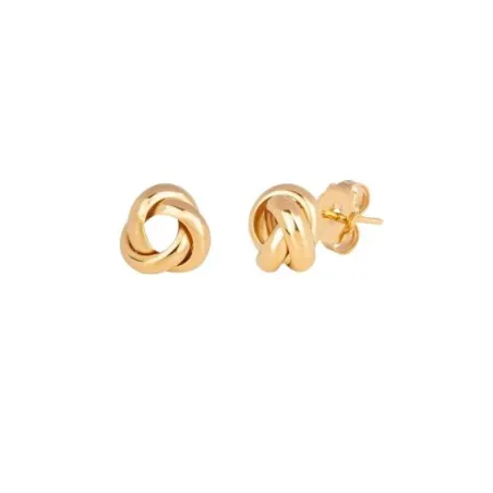 Pendientes Vidal&Vidal Nudo Baño Oro Amarillo G3296B