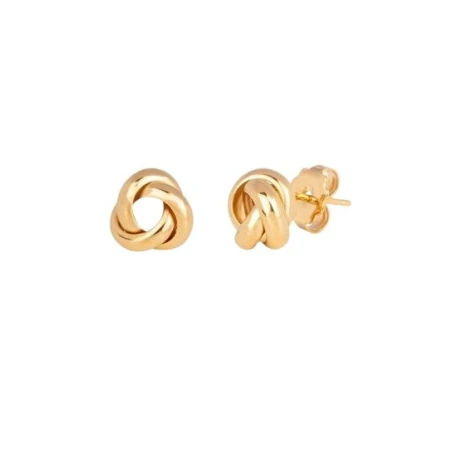 Pendientes Vidal&Vidal Nudo Baño Oro Amarillo G3296B