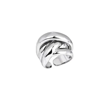 Anillo Vidal&Vidal Mujer Tiras Baño Rodio X256361214A