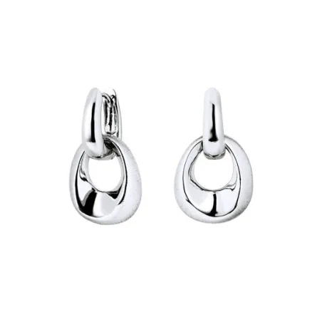 Pendientes Vidal&Vidal Aros Entrelazados Baño Plata X28079