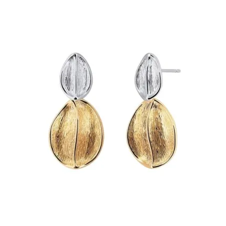 Pendientes Vidal&Vidal Hojas Curve Bicolor X48102