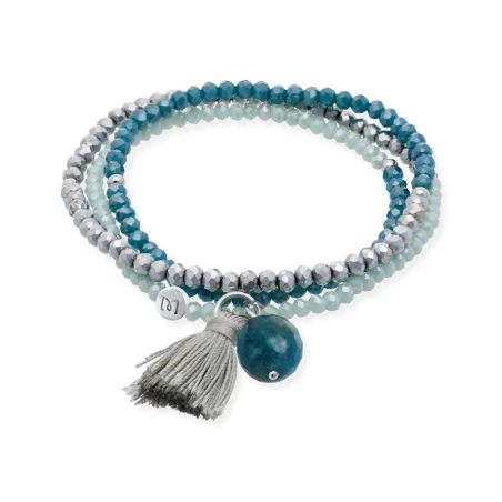 Pulsera Marina García Zen Islandia y Piedra Natural Azul 91289UA