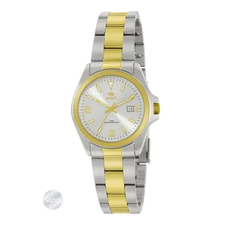 Reloj Marea Mujer Acero Inoxidable Bicolor Analógico B36184/3