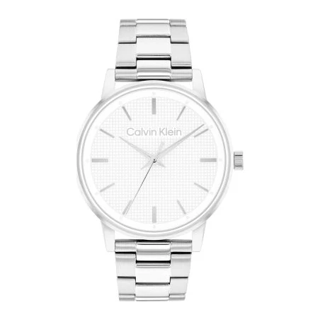 Reloj Calvin Klein Plateado y Blanco Analógico Hombre 25200501
