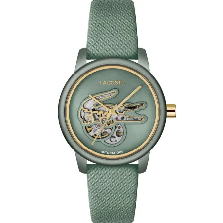 Reloj Lacoste 12.12 Verde y Dorado Automático Mujer 2001465