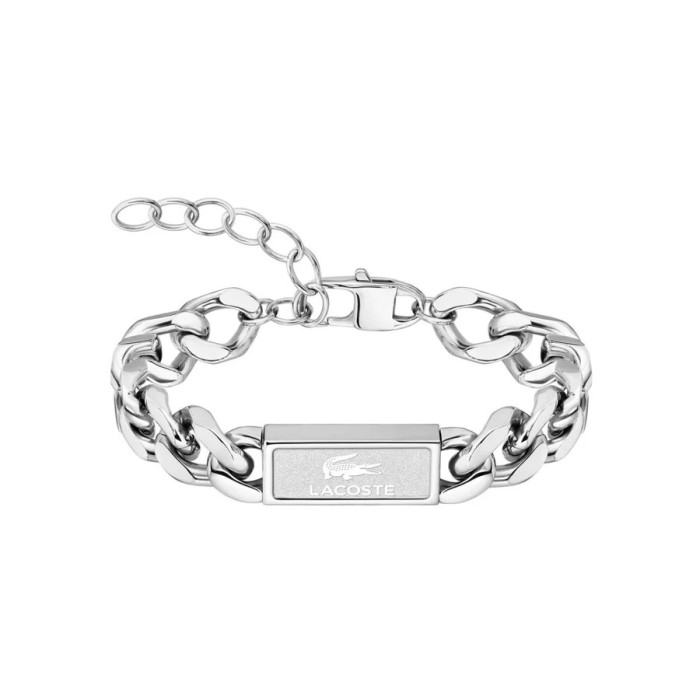 Pulsera Lacoste Backhand Acero Inoxidable...