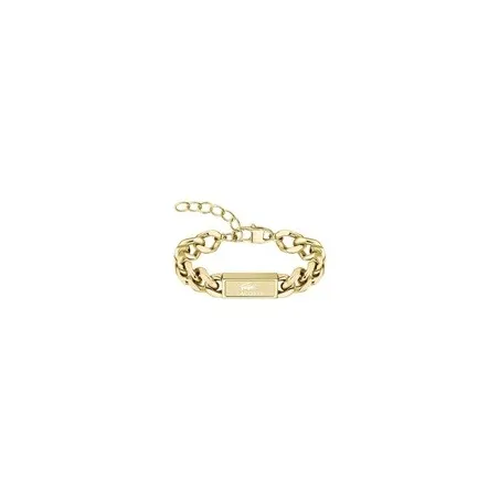 Pulsera Lacoste Backhand Acero Inoxidable Dorado Hombre 2040440