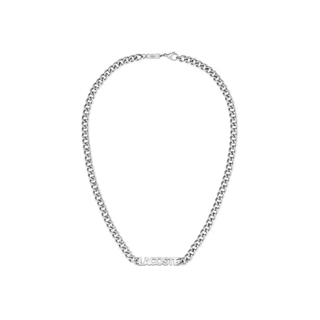 Collar Lacoste Script Acero Inoxidable Hombre 2040474