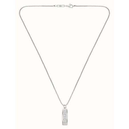 Collar Lacoste District Plateado Hombre 2040536