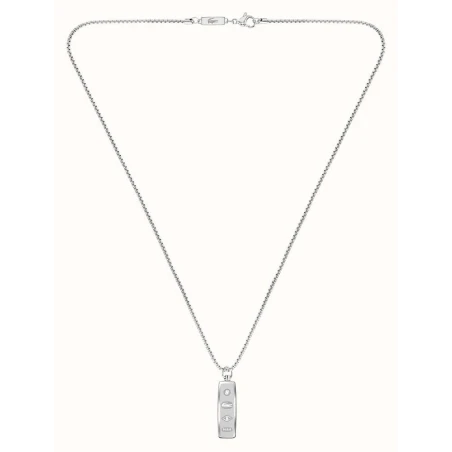 Collar Lacoste District Plateado Hombre 2040536