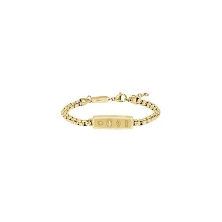 Pulsera Lacoste District Dorada Hombre 2040539