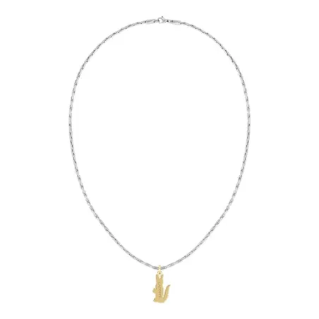 Collar Lacoste Arthor Acero Inoxidable Bicolor Hombre 2040551