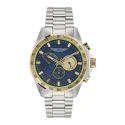 Reloj Aston Martin Fórmula 1 Plateado y Azul Multifunción Hombre MTRH1F505