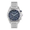 Reloj Aston Martin Fórmula 1 Plateado y Azul Cronógrafo Hombre MTRS1F503