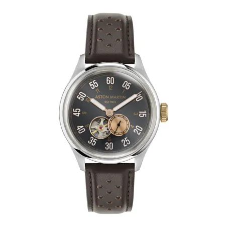 Reloj Aston Martin Fórmula 1 Plateado y Negro Automático Hombre MTTS1F501