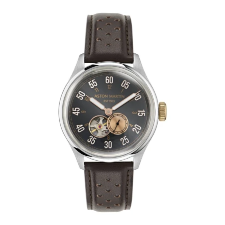 Reloj Aston Martin Fórmula 1 Plateado y Negro Automático Hombre MTTS1F501