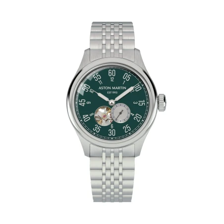Reloj Aston Martin Fórmula 1 Plateado y Verde Automático Hombre MTTS1F504