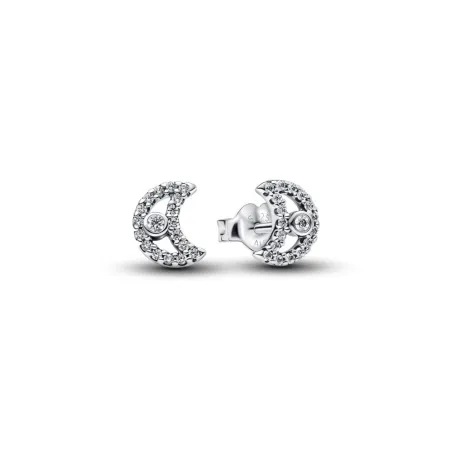 Pendientes Pandora Luna Brillante 294257C01
