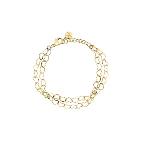 Pulsera Morellato Intrecci Acero Baño Oro SAZC19