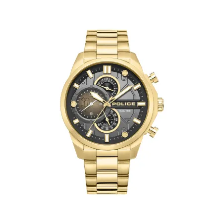 Reloj Police Reactor Dorado Multifunción Hombre PEWGK0039208