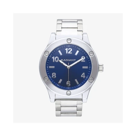 Reloj Radiant Marcello Plateado y Azul Hombre Analógico RA667202