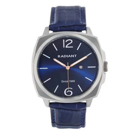 Reloj Radiant Paul Plateado y Azul Analógico RA678203