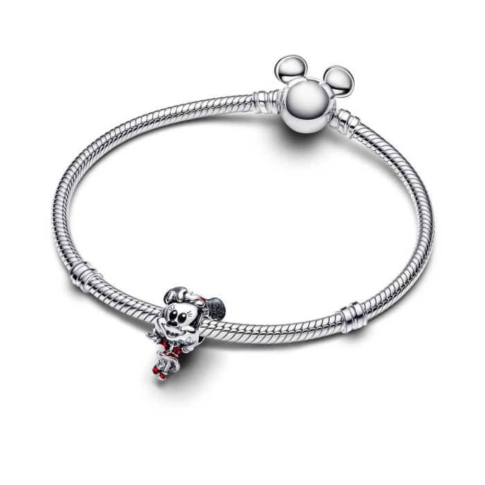 Charm Pandora Minnie Mouse Navideña Disney...