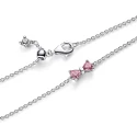 Pulsera Pandora Lazo Rosa Plata 594234C01
