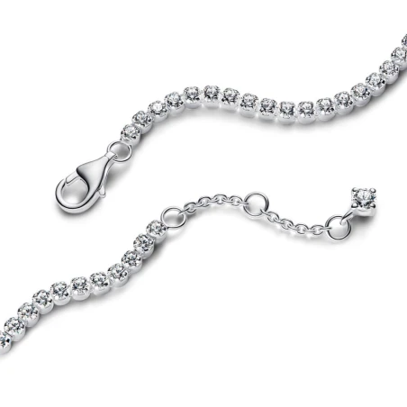 Pulsera Pandora Tenis Brillante Plata 593927C01
