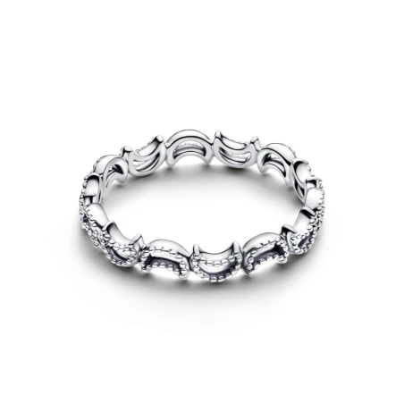 Anillo Pandora Luna Creciente Plata 194258C00