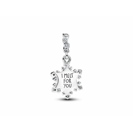 Charm Colgante Doble Pandora Copo de Nive Opalescente 794142C01