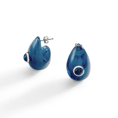 Pendientes Largos Agatha Paris Be Azul 02351017-107-TU